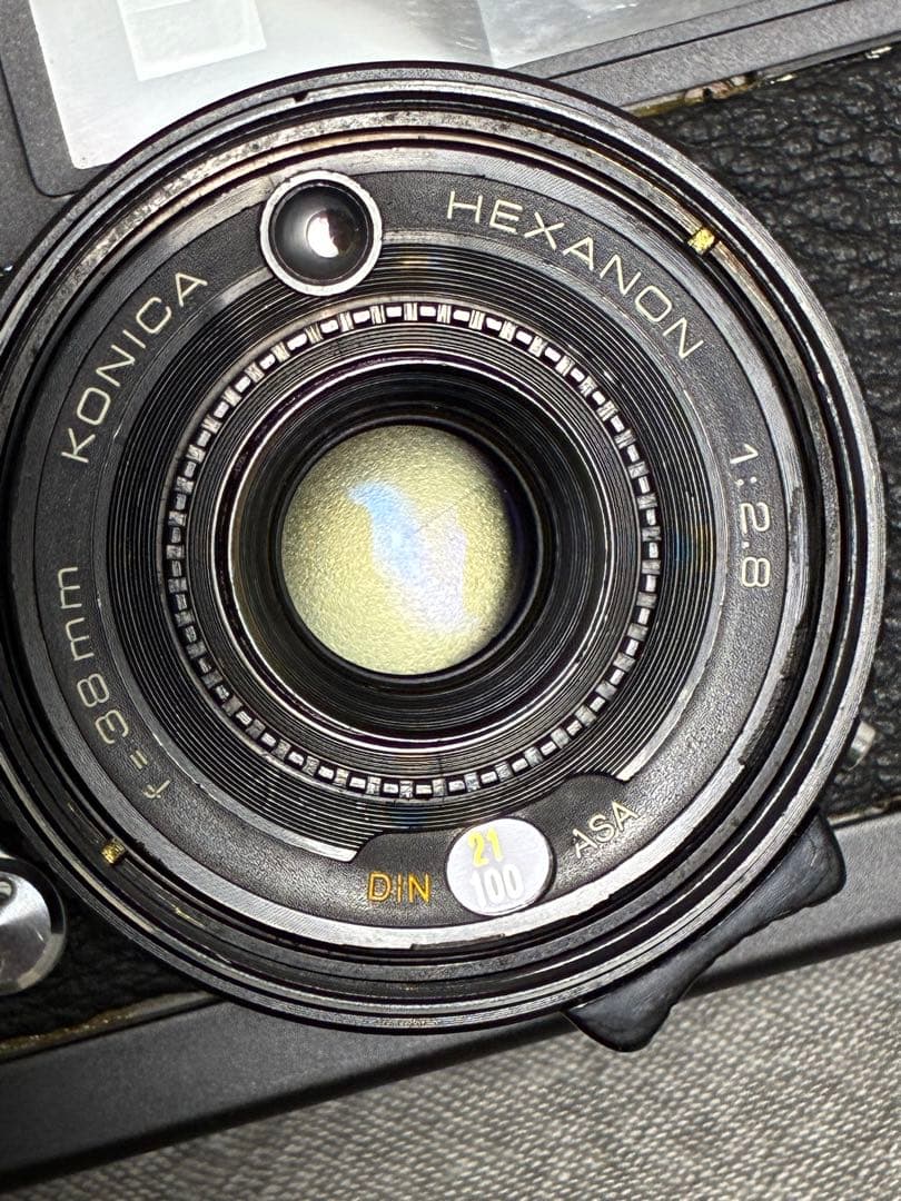 ⭐️希少⭐️ コニカ KONICA C35 ブラック フィルムカメラ 動作確認済