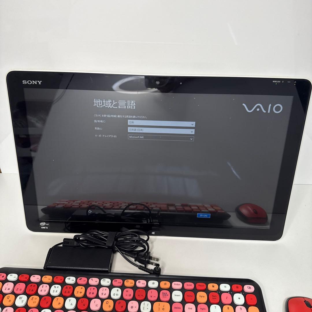 SONY VAIO Tap 20SVJ202 ワイヤレスキーボードマウスセット