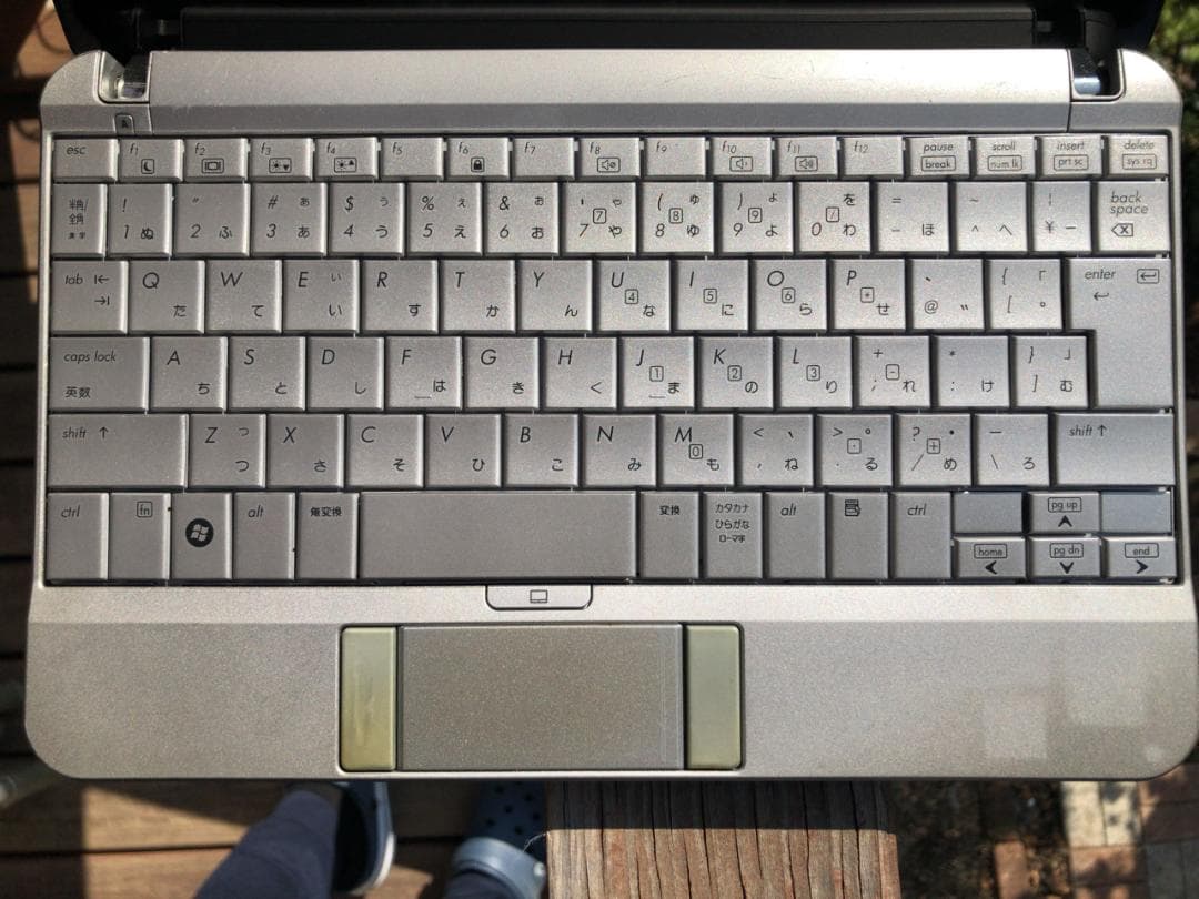 HP 2140 Mini ノートPC 本体＋バッテリ＋DVD＋リカバリ　サブ機