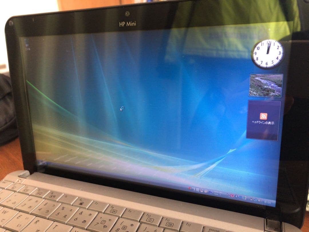 HP 2140 Mini ノートPC 本体＋バッテリ＋DVD＋リカバリ　サブ機