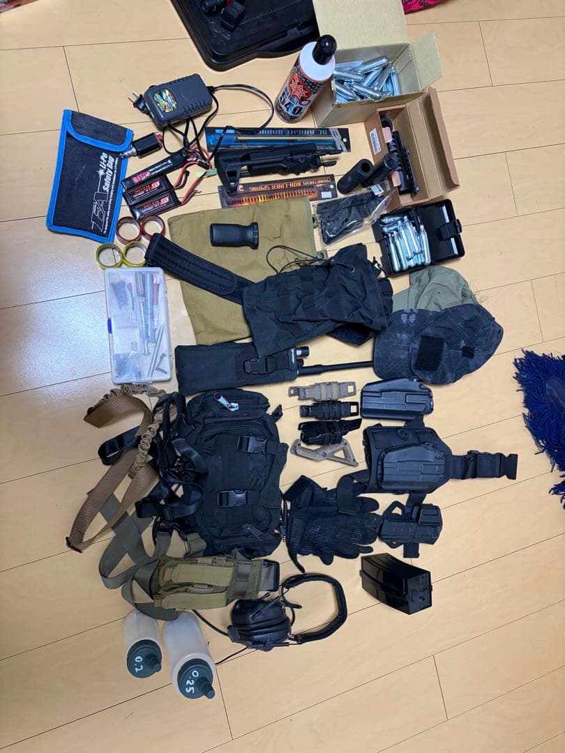 サバゲー　パーツ　グッズ　ホルスターまとめ売り