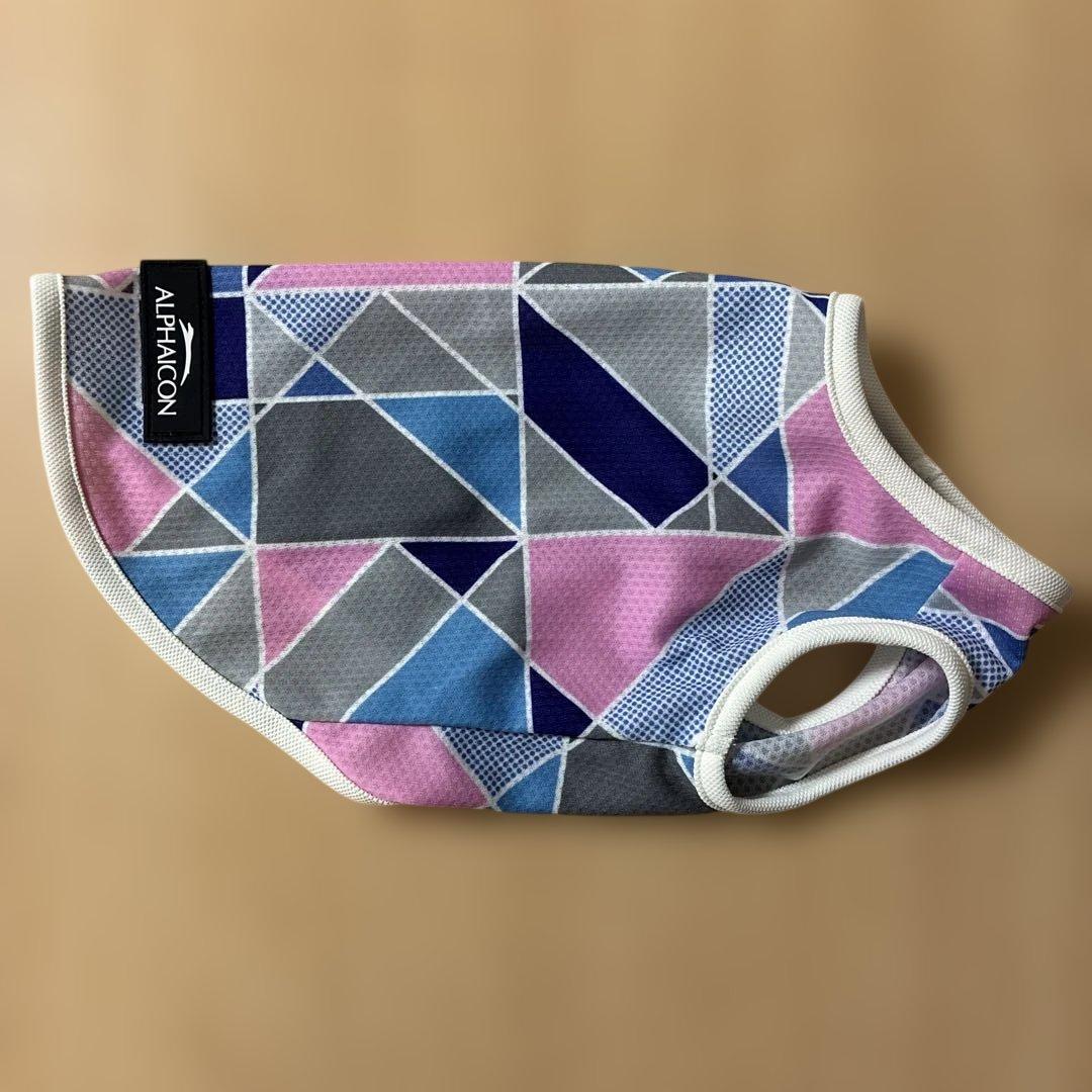 公*o様 【ALPHAICON】サマークールタンクトップ　幾何学模様 犬服