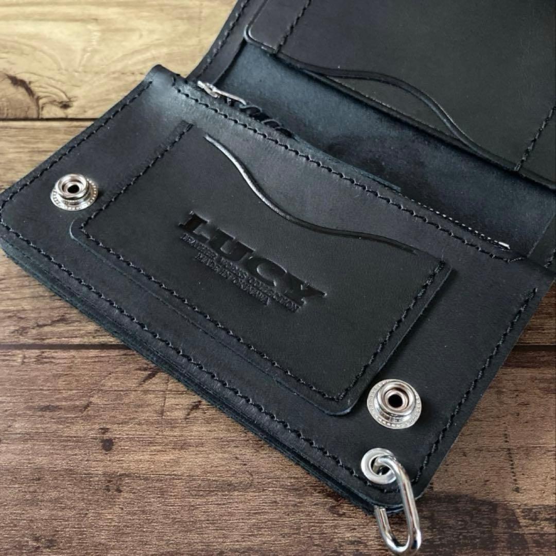 【アリクイ】トラッカーウォレット150（ミドル）3層【お札を折らずに収納】