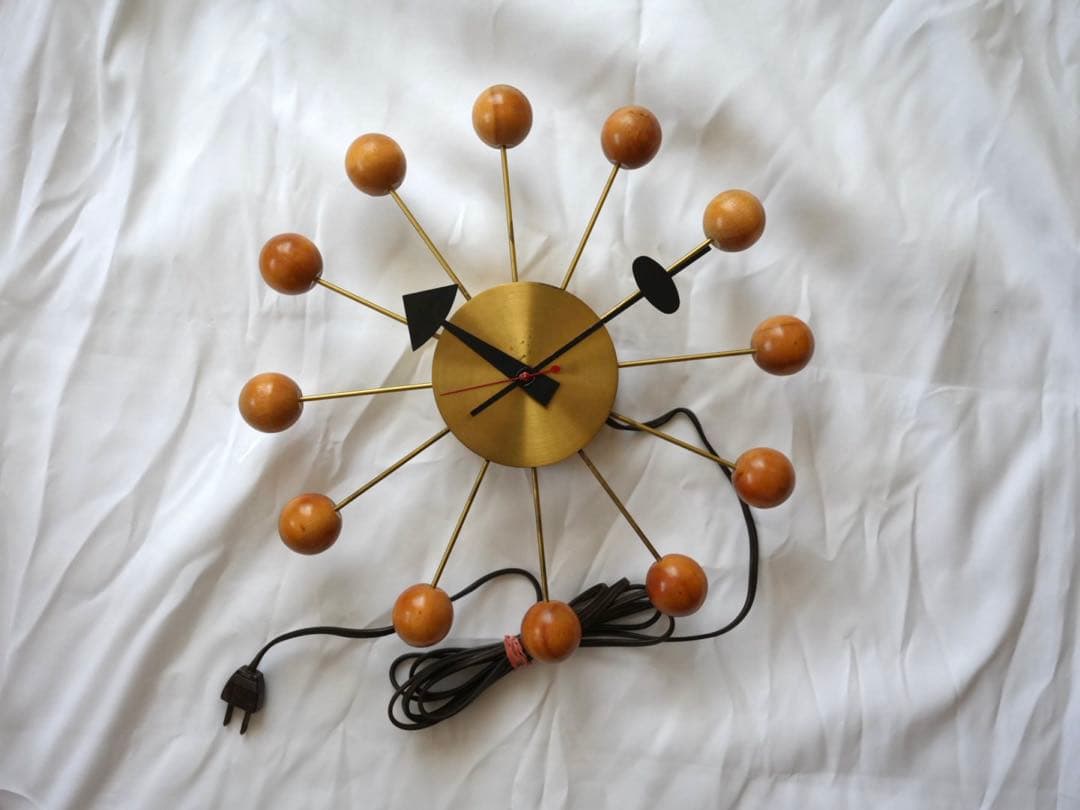 1950s ハワードミラー　ボールクロック　howard miller