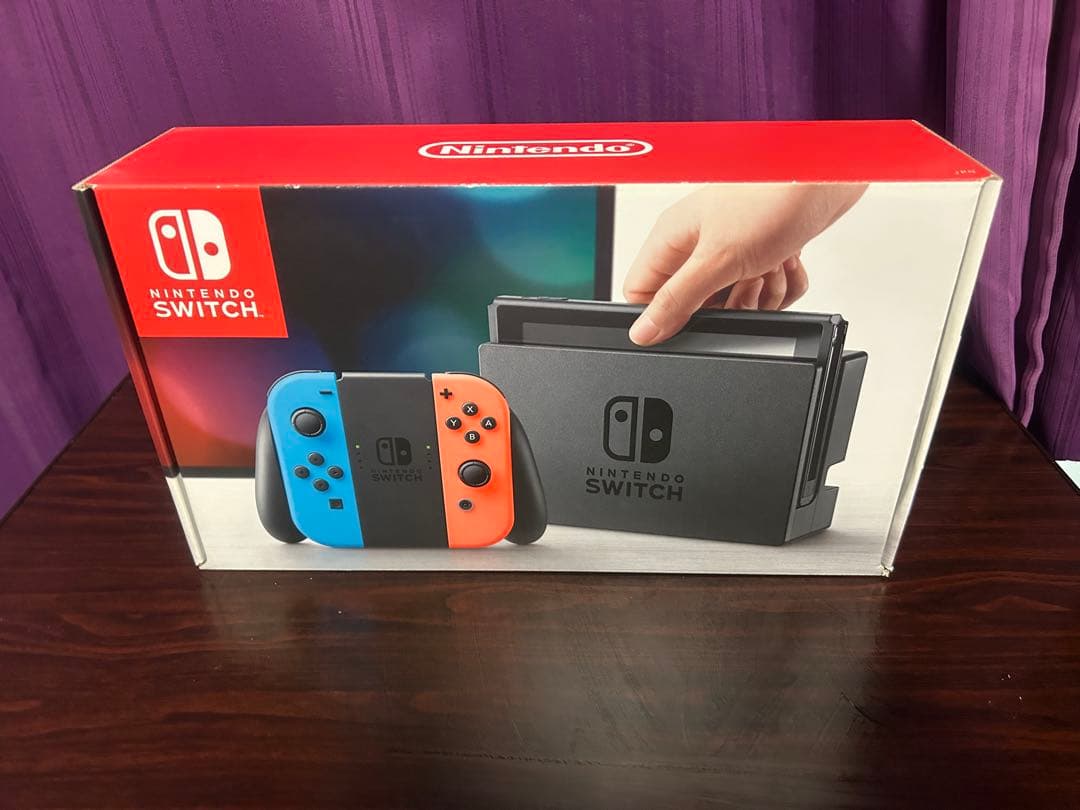 Nintendo Switch 初期型ネオン 【付属品あり&SD256GB付】