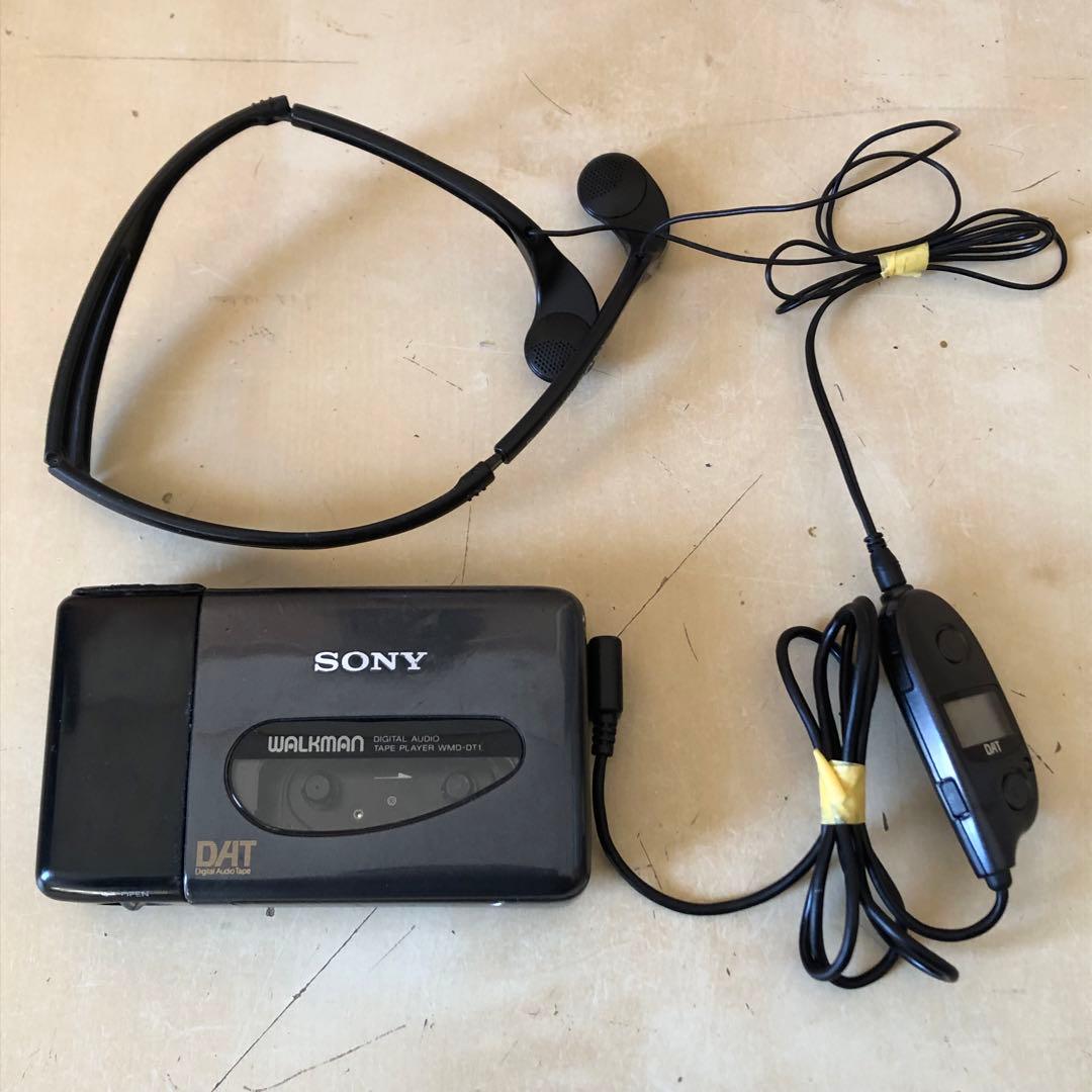 通電 SONY WMD-DT1 DATウォークマン 純正ヘッドホン付