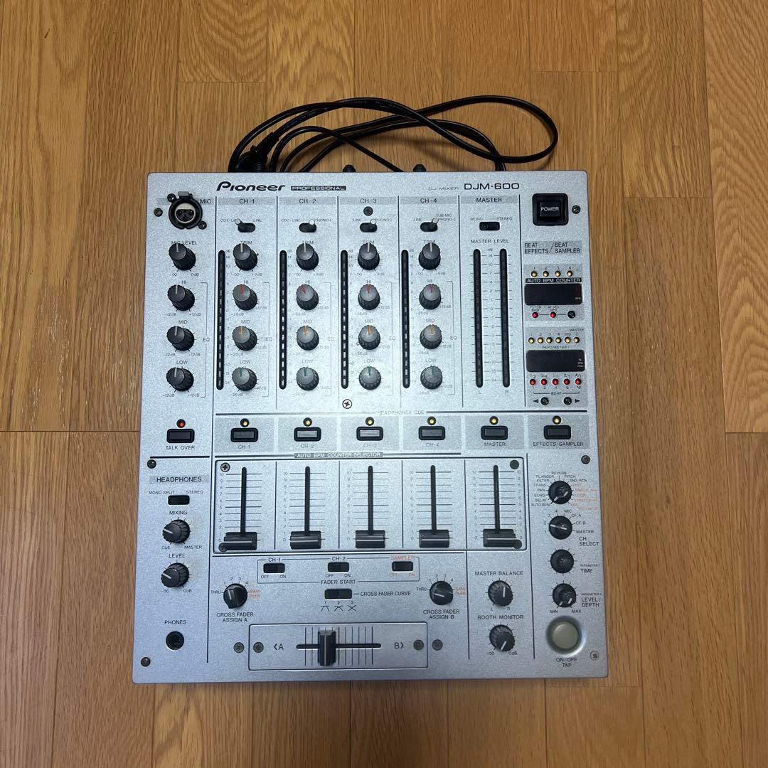 Pioneer DJM-600 パイオニア DJミキサー名機