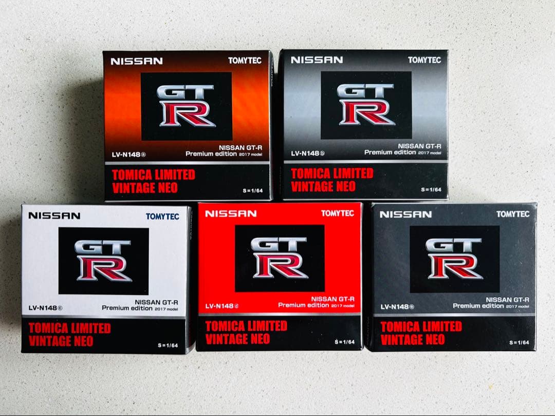 トミカリミテッドヴィンテージネオ 日産GT-R ニスモ LV-N148セット