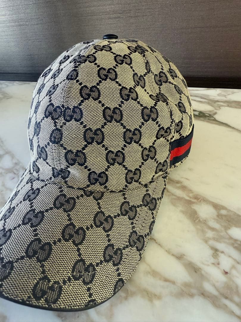 GUCCI GGパターン ベースボールキャップ　XL60