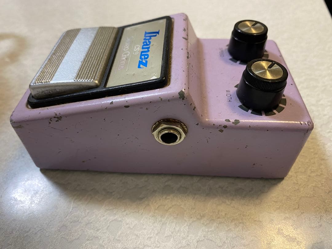 Ibanez CS-9 Chorus エフェクター 紫色