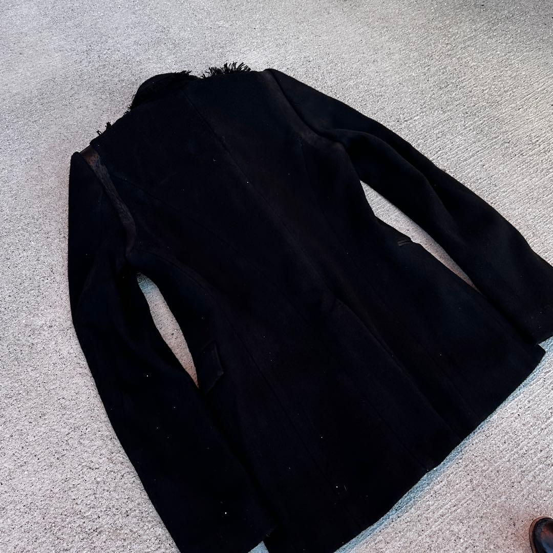 ifsixwasnine ナポレオンジャケット カシミヤ レザー v系