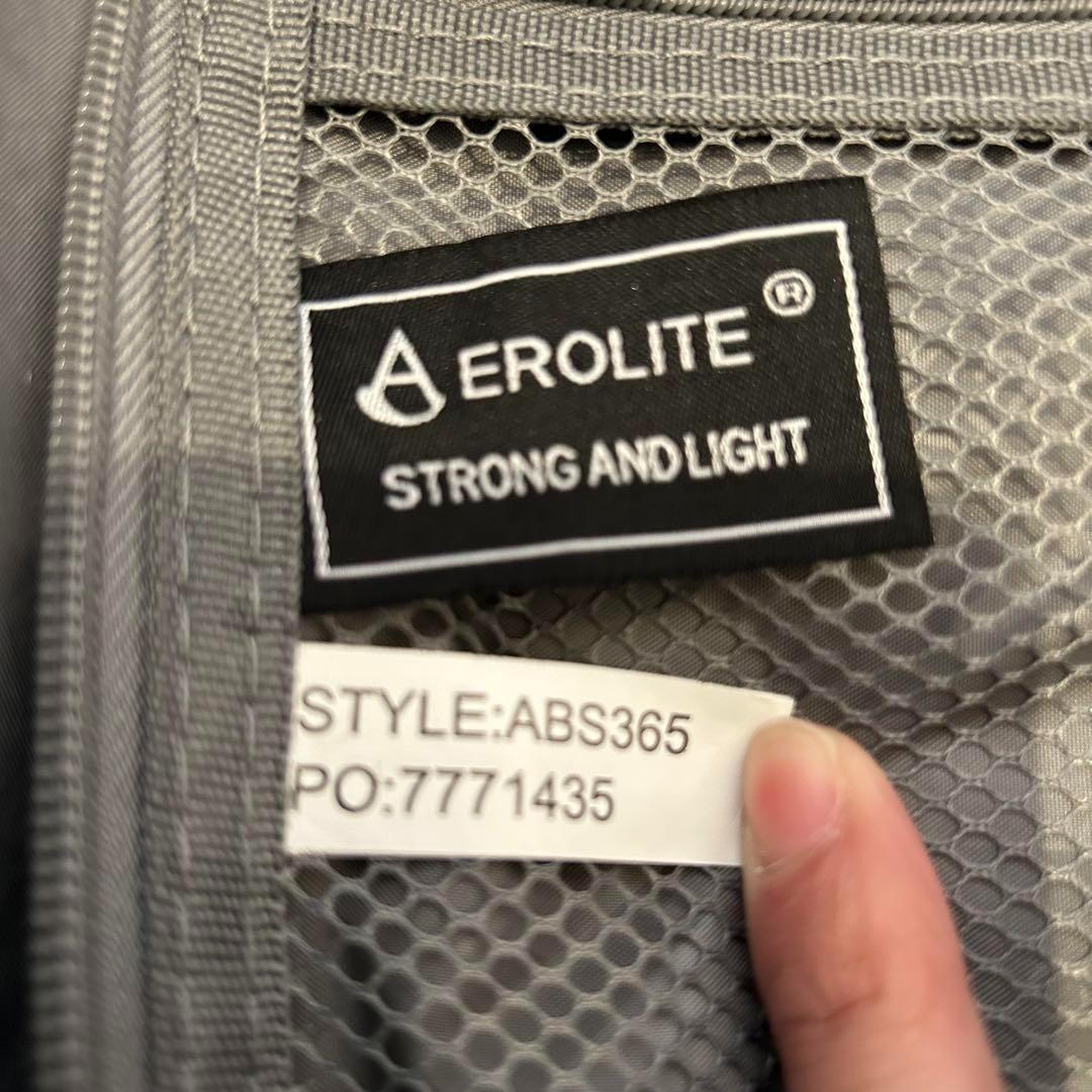 Aerolite スーツケース 大型 エキスパンダブル ABS365 大容量
