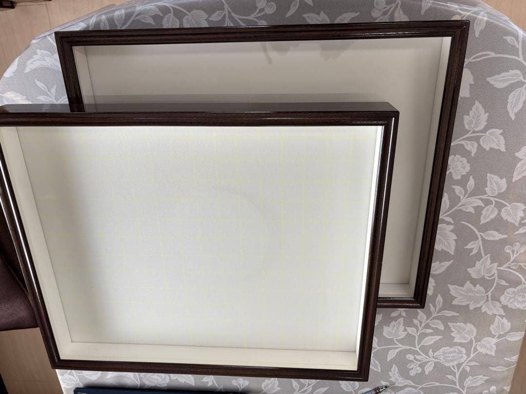 大型ドイツ箱　濃褐色2箱セット（Bー２)