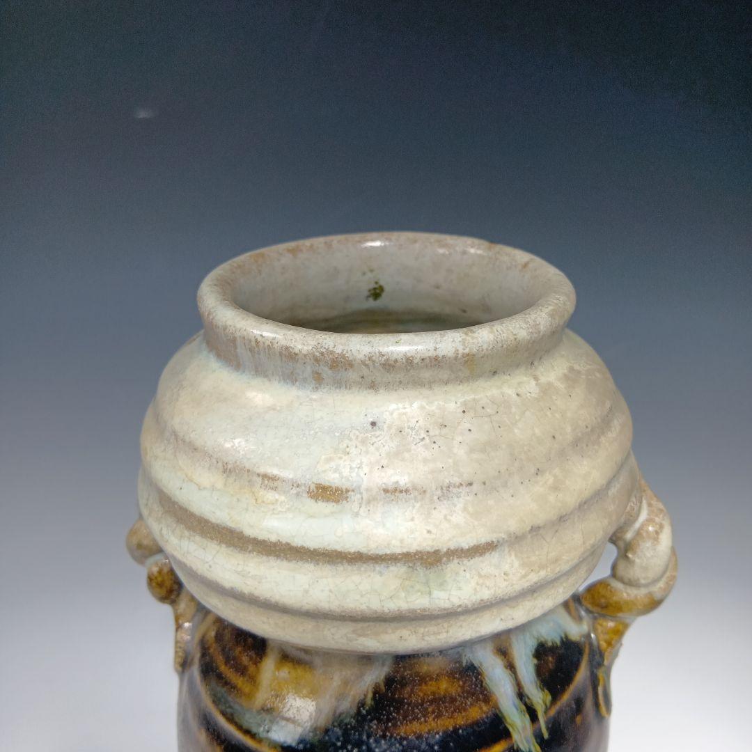 時代物　朝鮮唐津花入