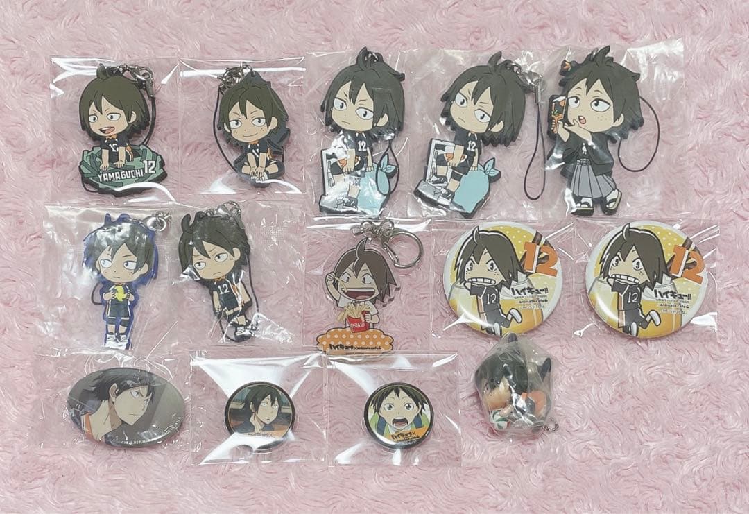 ハイキュー ラバスト 缶バッジ 山口忠