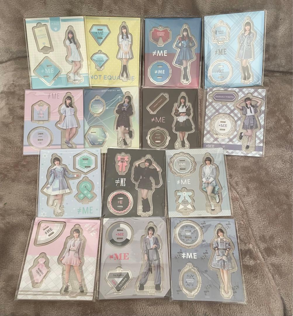 【お値下げ可能】≠ME 冨田菜々風 アクリルスタンド　27個セット