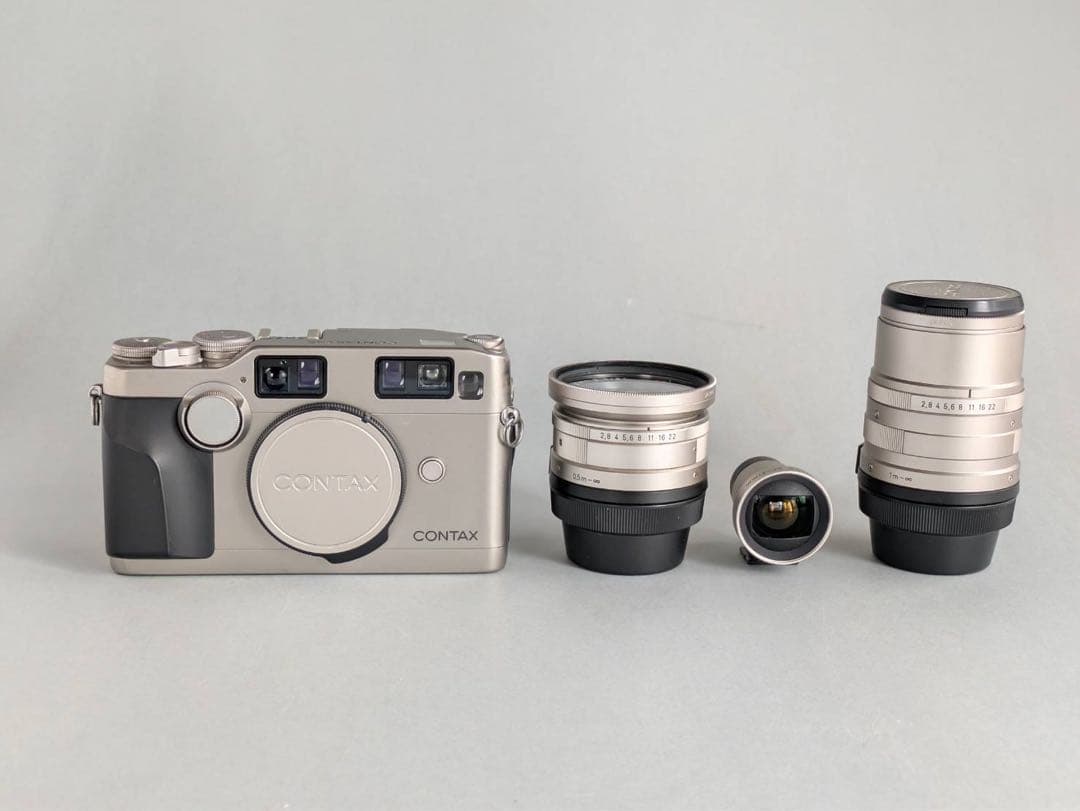 CONTAX G2 レンジファインダーカメラ シルバー