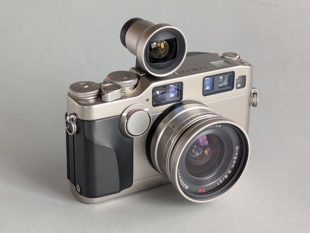 CONTAX G2 レンジファインダーカメラ シルバー