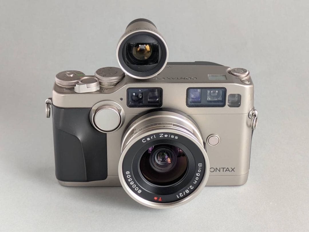 CONTAX G2 レンジファインダーカメラ シルバー
