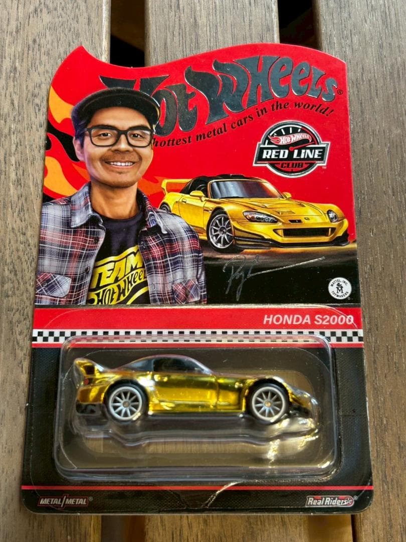 Hot Wheels Honda RLC限定 S2000 ゴールド Ryu