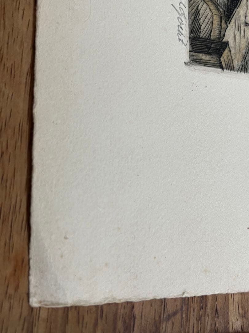 版画　ウィーン サンシュテファン寺院