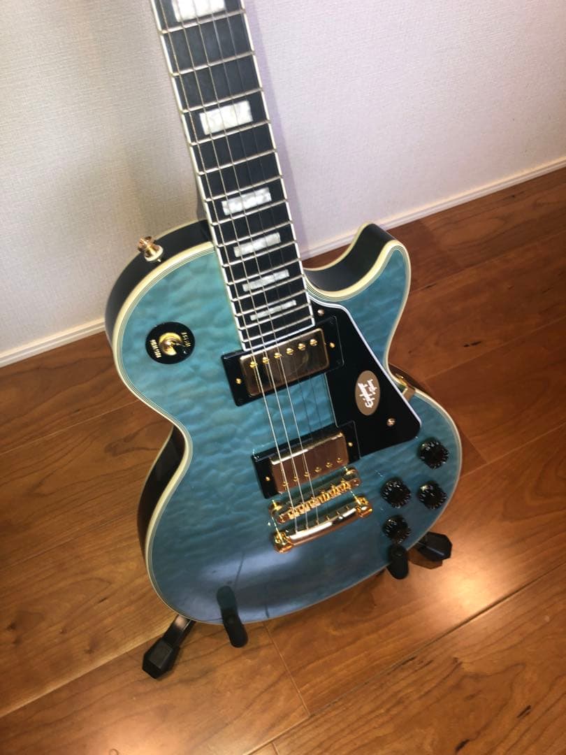 Epiphone レスポールカスタム　オーシャンブルーバースト【エレキギター】