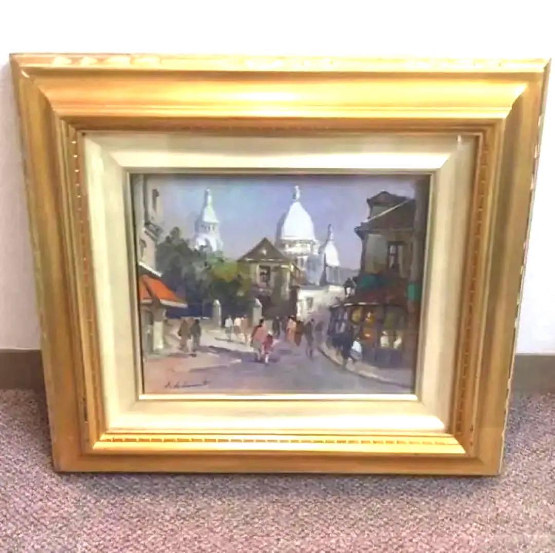 油彩画【フランス】