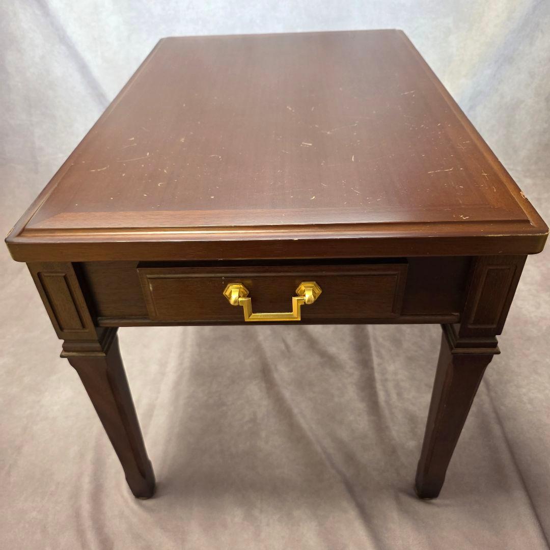 maruni/マルニ木工 地中海木製サイドテーブル引き出し付き 3193-01