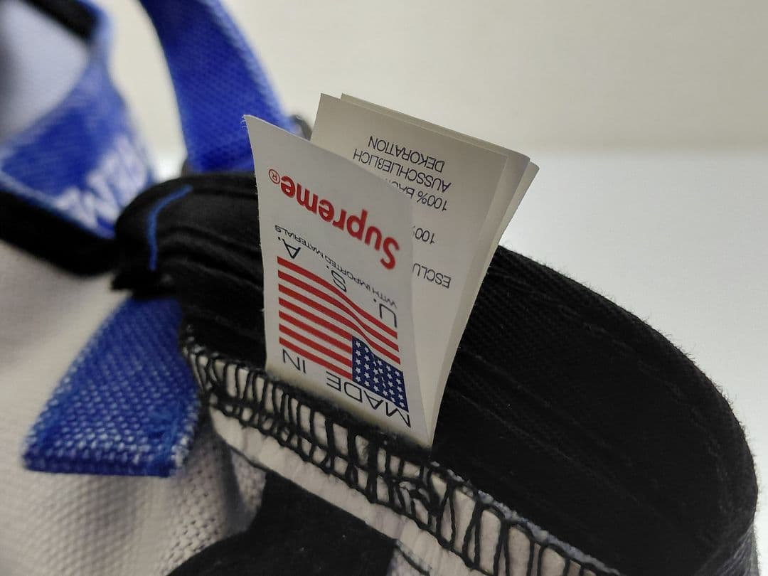 新品　Supreme　Coated　Canvas　S Logo　6-Panel