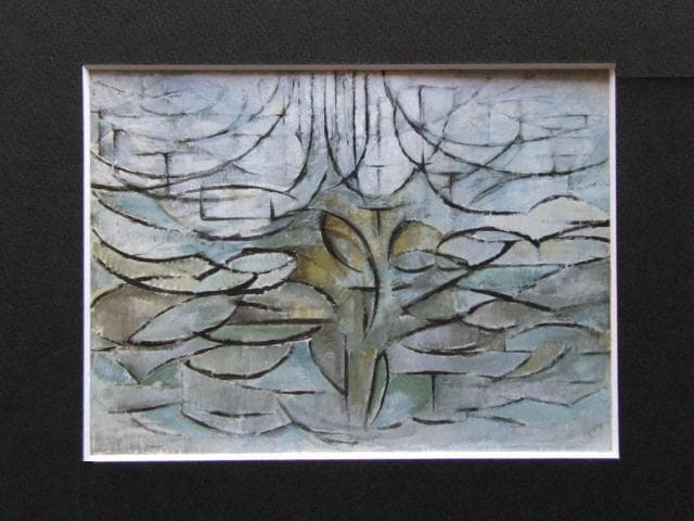 ピート・モンドリアン、『花盛りのリンゴの樹』、希少な画集より