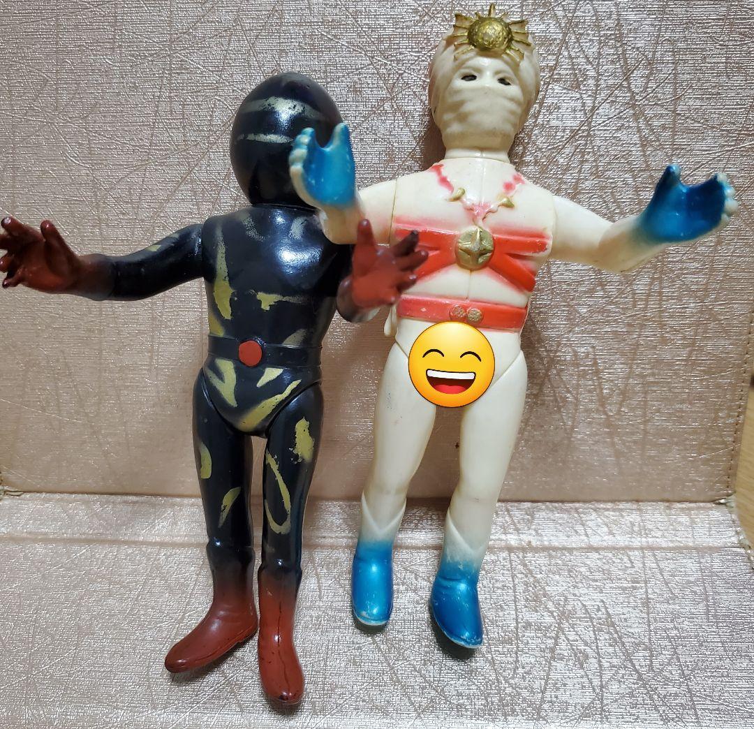 レインボーマン 草木の化身 水の化身 土の化身 ソフビ 万年社 愛プロ