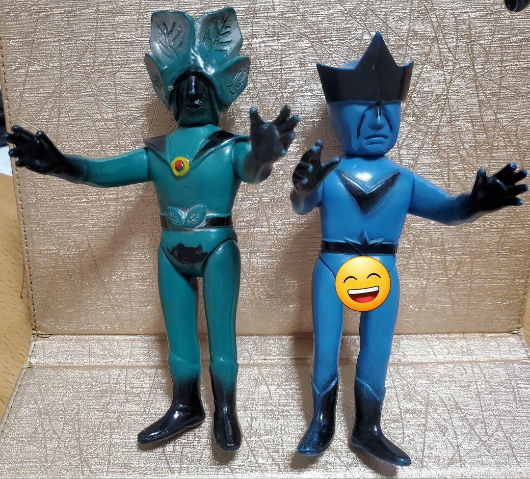 レインボーマン 草木の化身 水の化身 土の化身 ソフビ 万年社 愛プロ