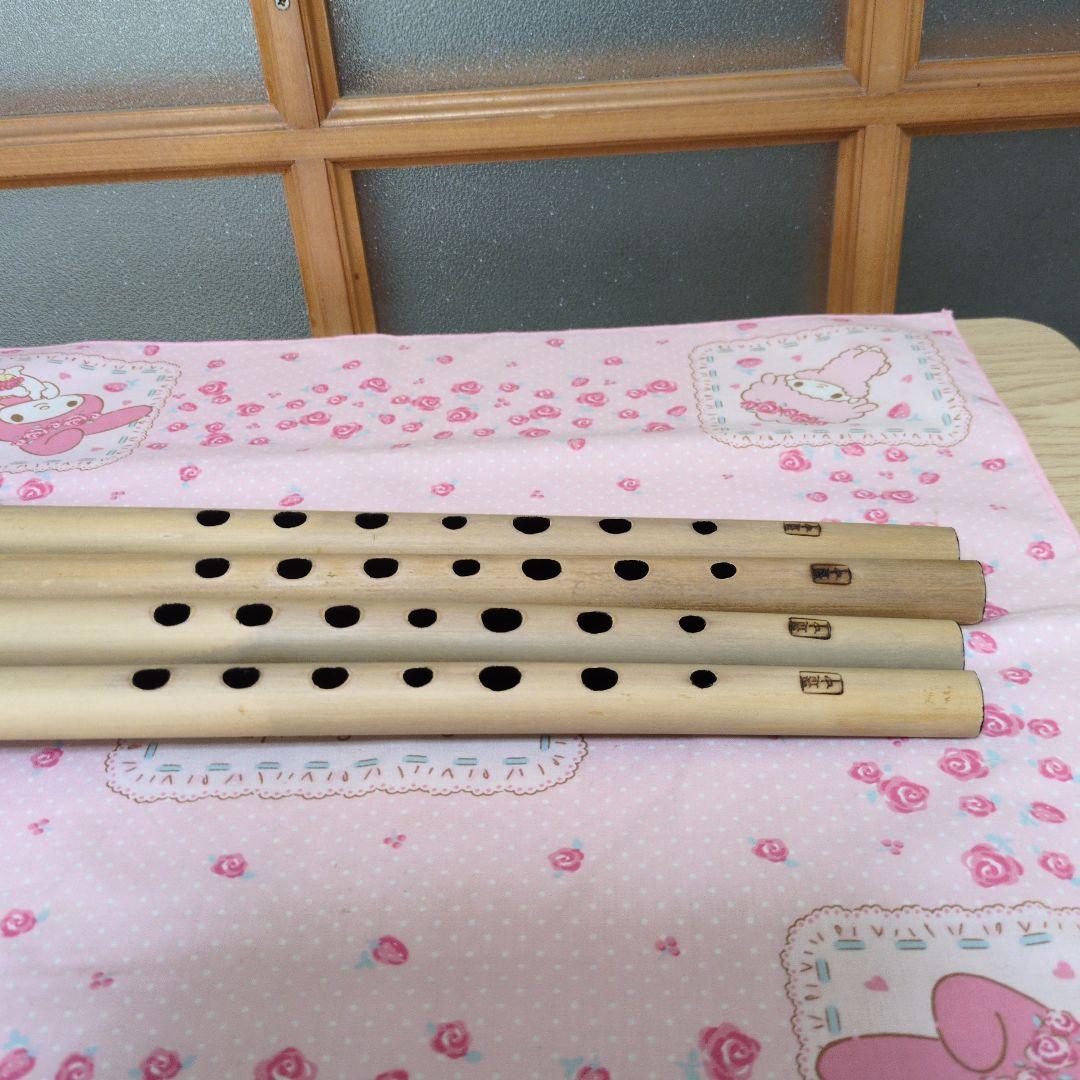 miyako篠笛七本半八本半ドレミ調各二管（道中）新品