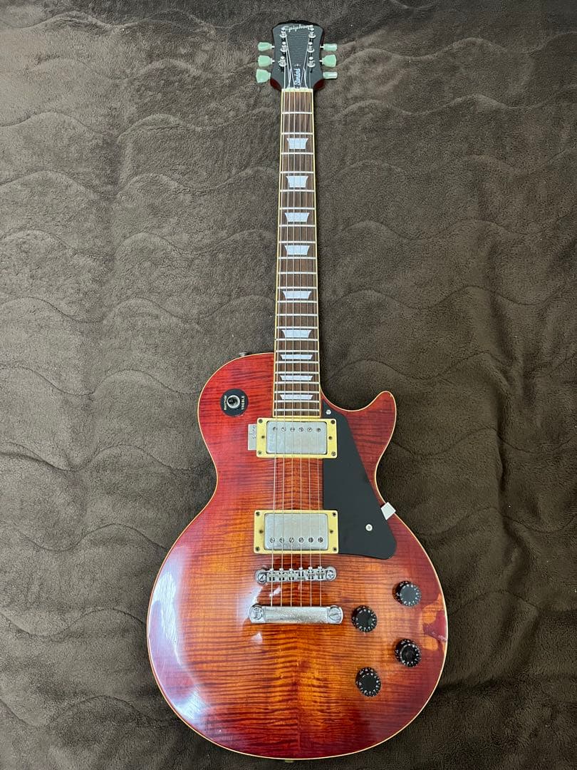 松浦　【調整済】epiphone エピフォン　レスポール　スタンダード