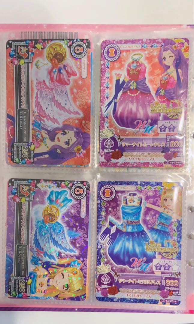 アイカツカード サマーナイトミラクルドレス WM LOVEMOONRISE