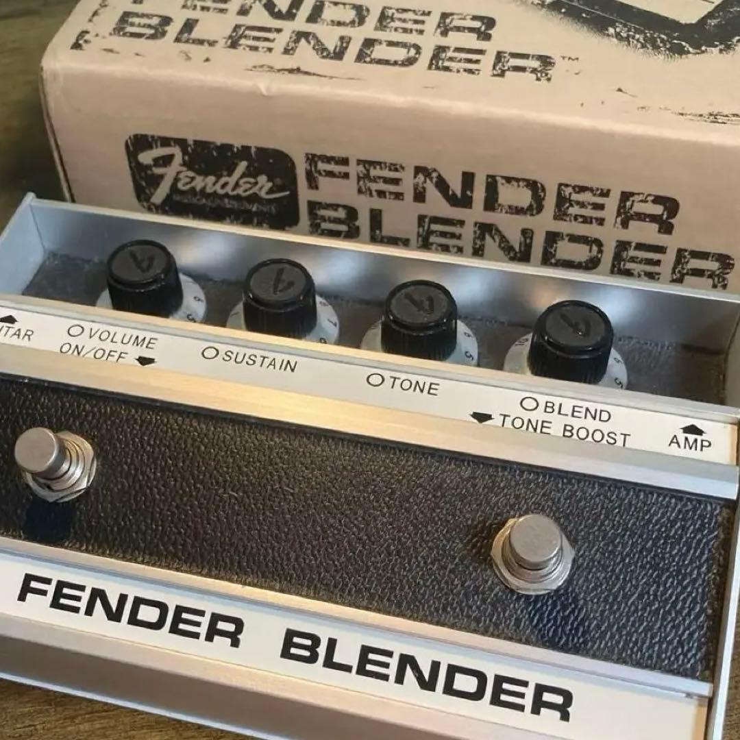 レア‼️Fender blender オクターブファズ復刻版