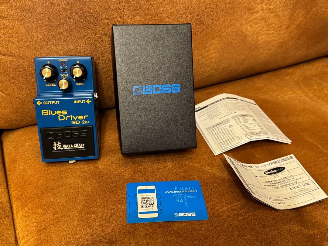 【ほぼ新品】BOSS Blues D BD-2w