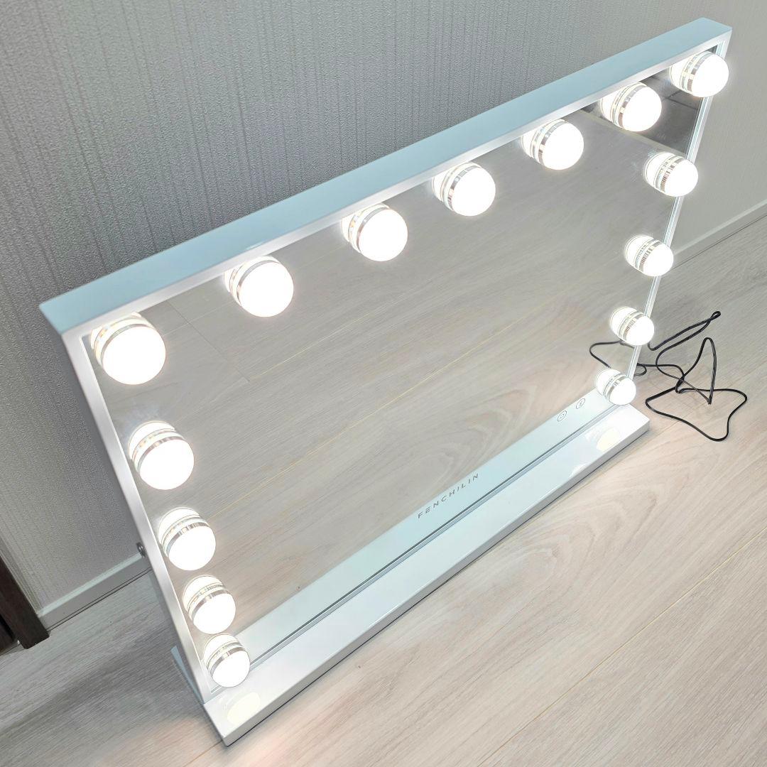 極美品⭐FENCHILIN LEDドレッサー 女優ミラー ハリウッドミラー
