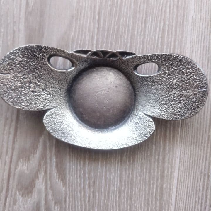 茶道具 煎茶 茶托 (桐箱付き)五枚 純銅