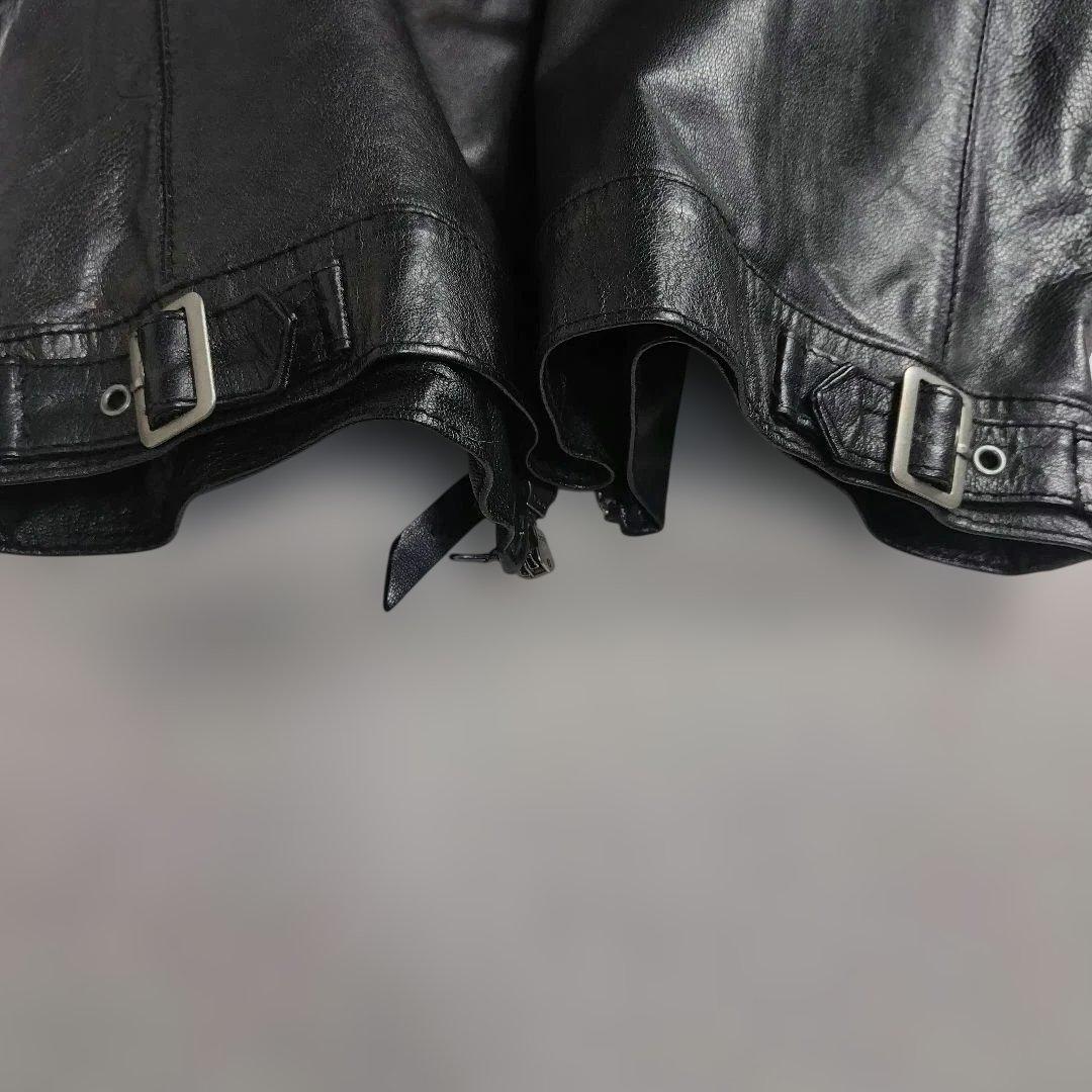 ✨極美品✨ジャーナルスタンダード　高級　山羊革ライダースジャケットWジップL黒