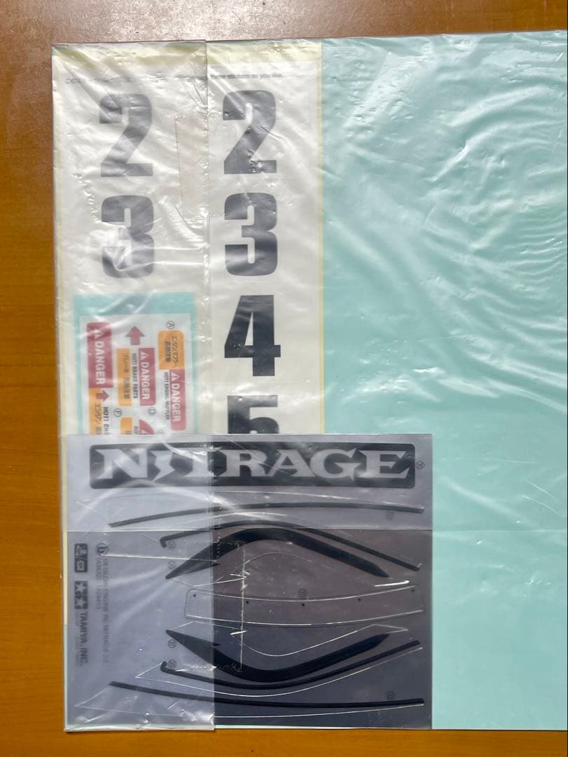 タミヤ　エンジンRCカー　1/8 RCEナイトレージ5.2 組み立てキット