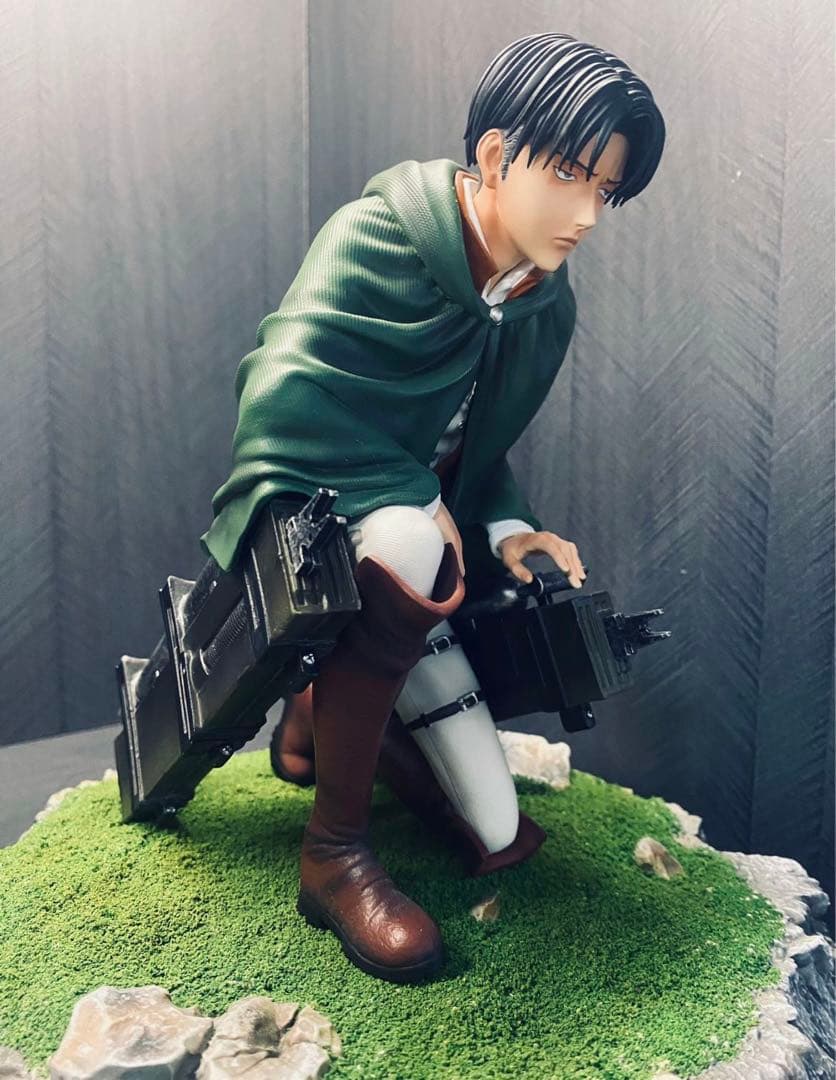 進撃の巨人 リヴァイ·アッカーマン ガレージキット ガレキ スタチュー⑥