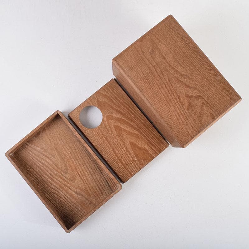 茶道具　桑茶箱　京焼　中村与平作　茶碗　棗　香合など　八点　一式　M　R9368