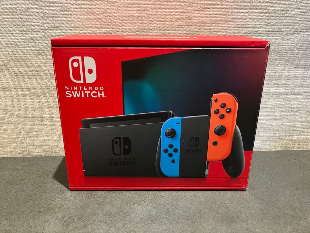 2024年製 Nintendo Switch 本体 青/赤 Joy-Con