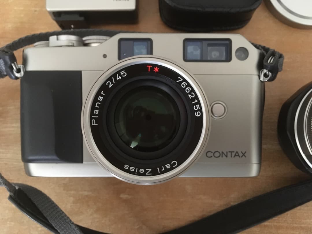 CONTAX G1 フィルムカメラ レンズ2本セット
