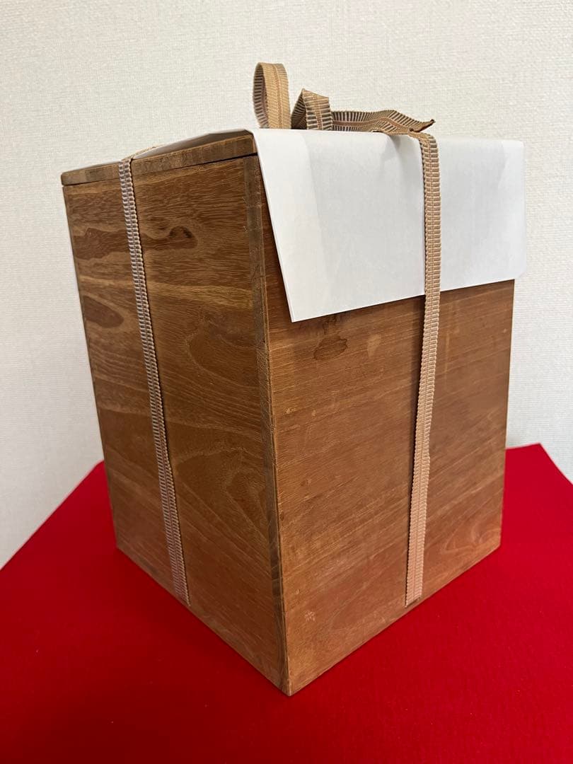 人間国宝 三代 徳田八十吉（正彦銘）碧明釉 花入 高さ 約23.5㎝ T213