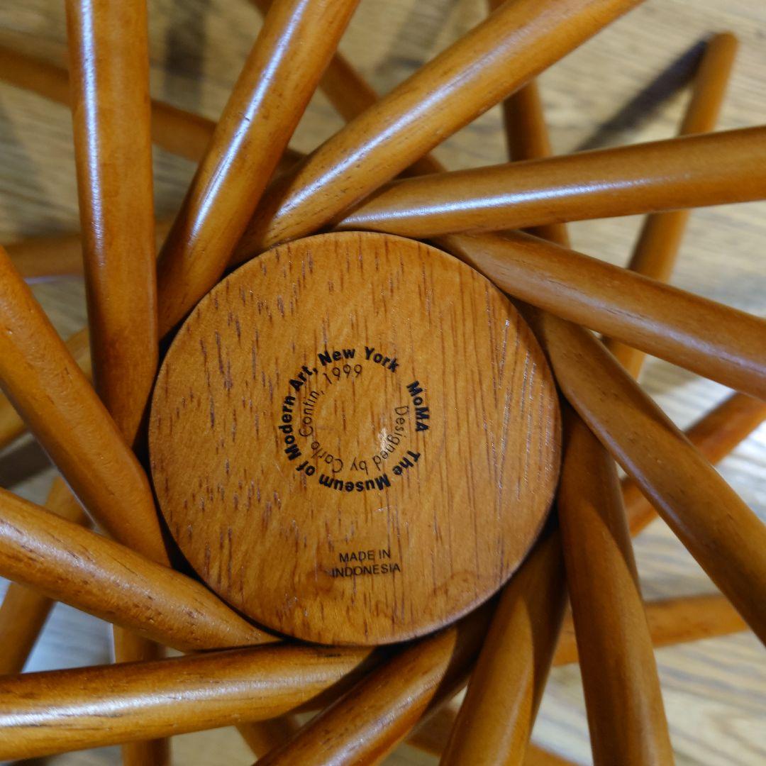 MoMA Carlo Contin ナチュラルウッドのサテライトボウル