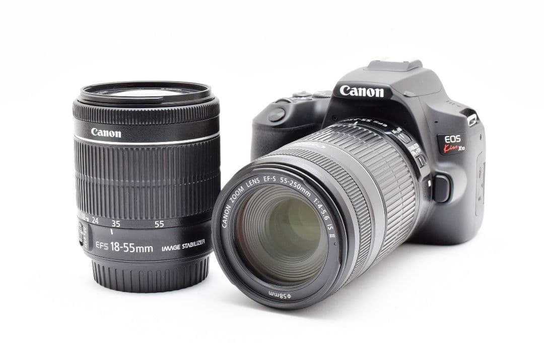世界最軽量✨キヤノン EOS KissX10✨ダブルレンズ 高性能 Wi-Fi