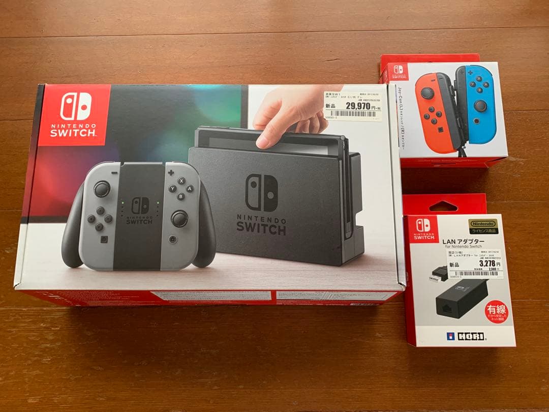 Nintendo Switch 本体 有線LANポート付き