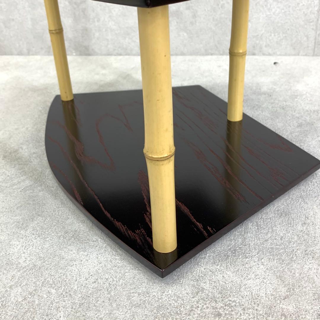 12月16日まで12000円→10000円！自在台 茶道具 棚物 扇面